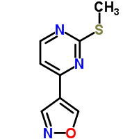 4-(Isoxazol-4-yl)-2-(methylthio)pyrimidine